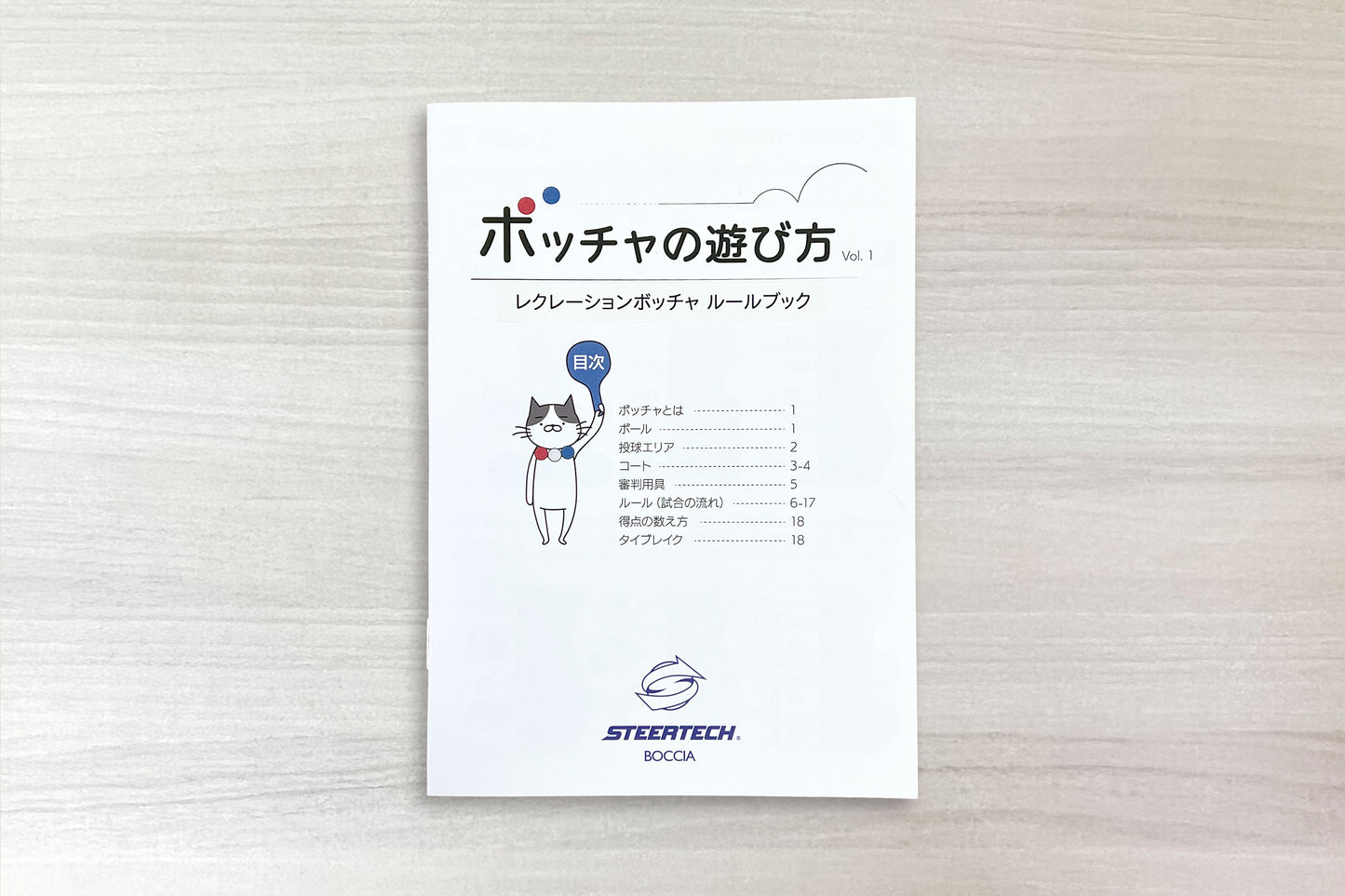 レクレーションボッチャルールブック