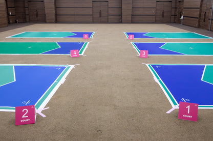 コート表示板（6枚セット）