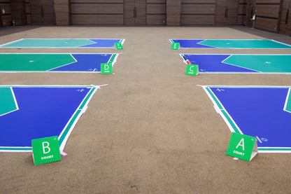 コート表示板（6枚セット）