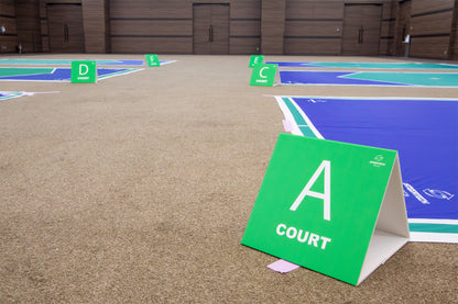 コート表示板（6枚セット）