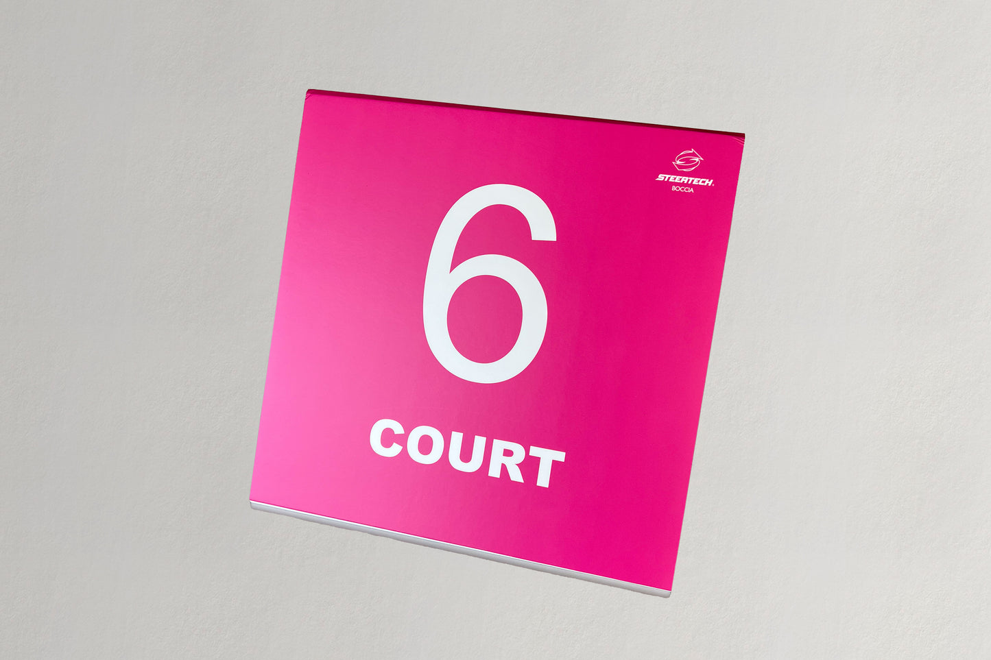 コート表示板（6枚セット）