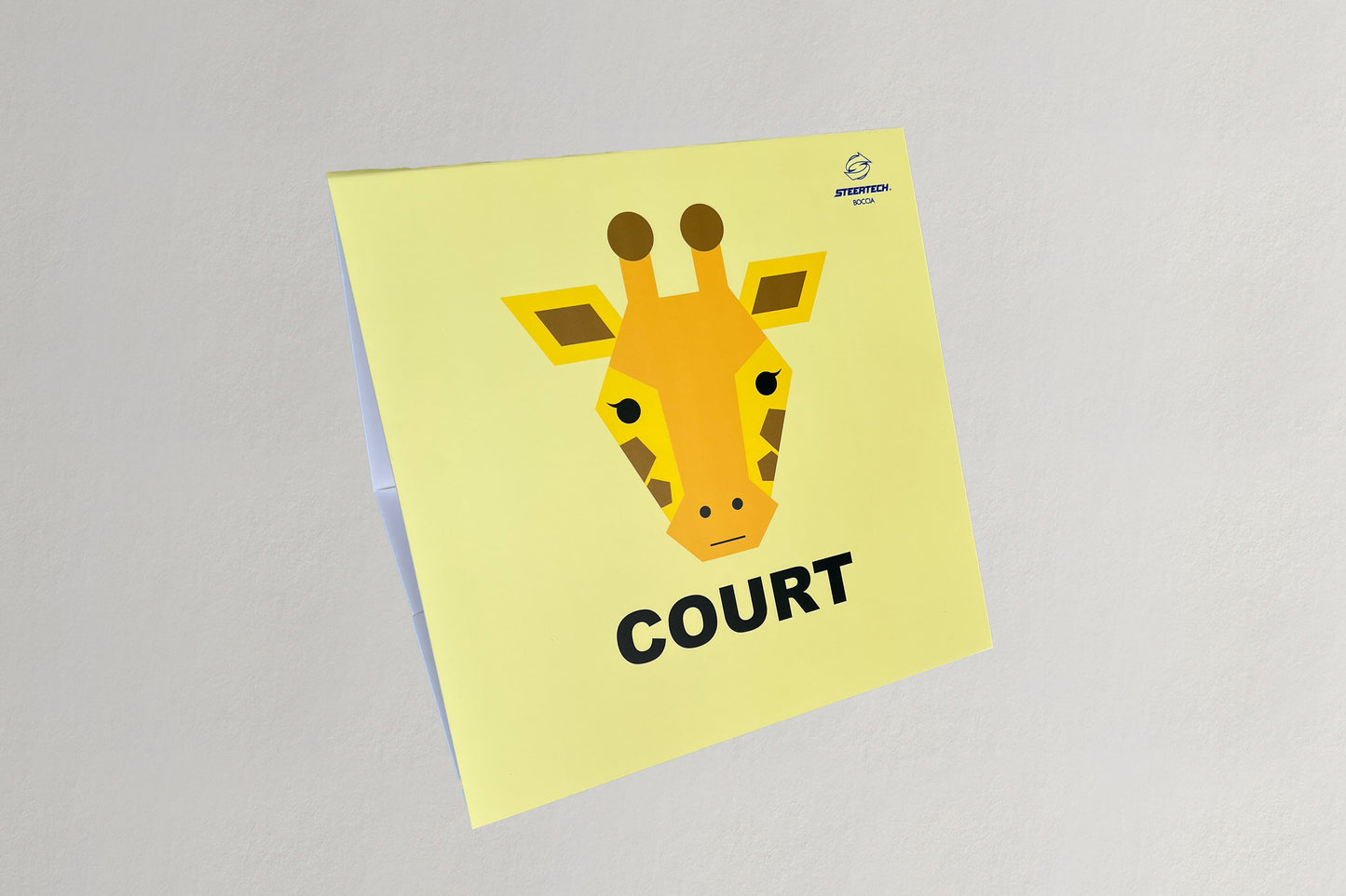 コート表示板（6枚セット）