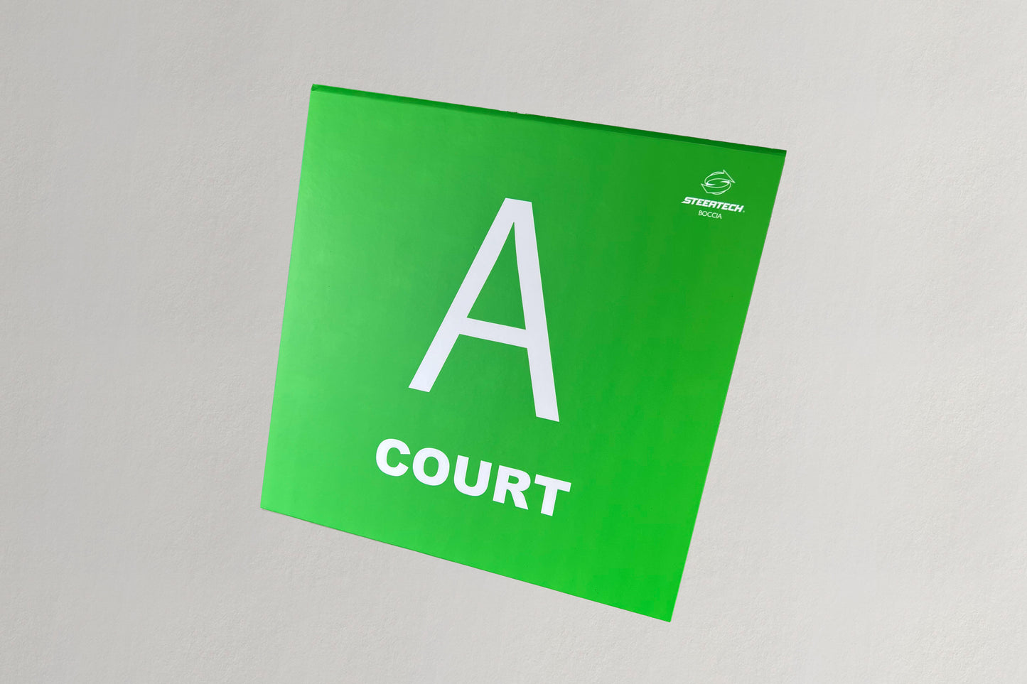 コート表示板（6枚セット）